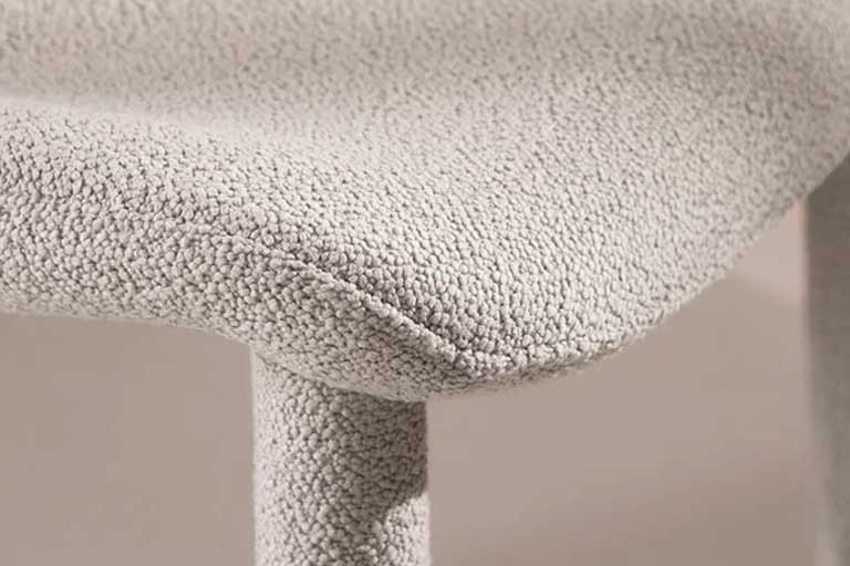 &quot;Boucle&quot; stof