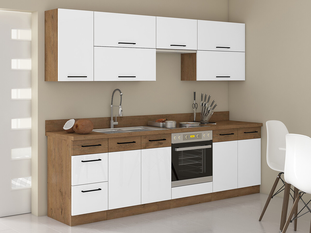 Keuken collectie Wood White