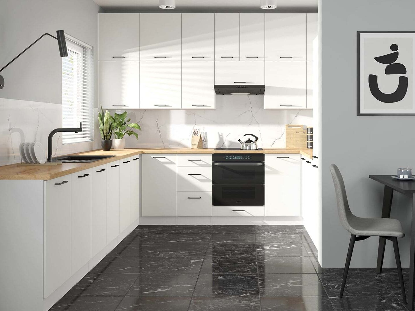 Keuken collectie Line White