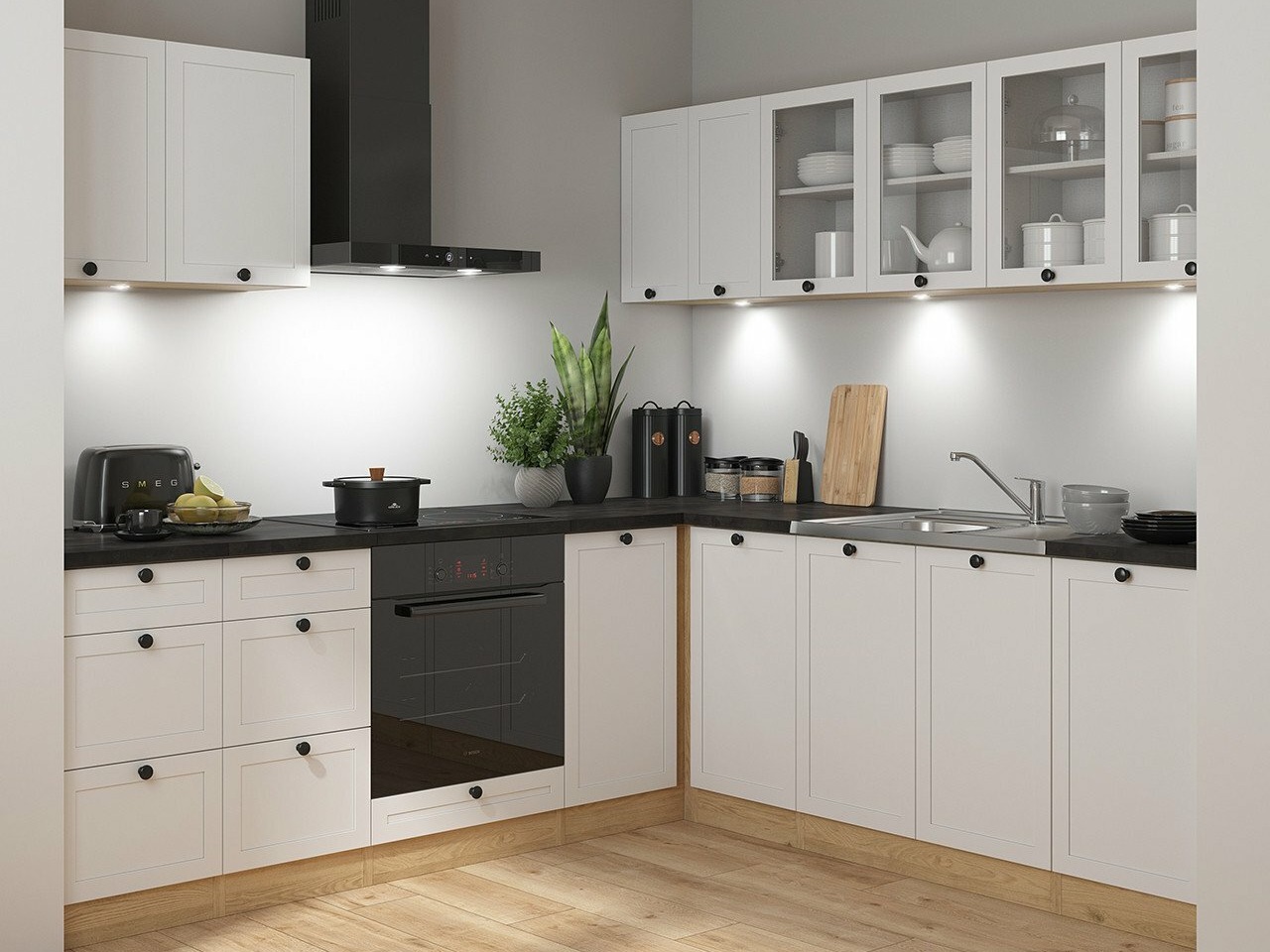 Keuken collectie Classic White Oak
