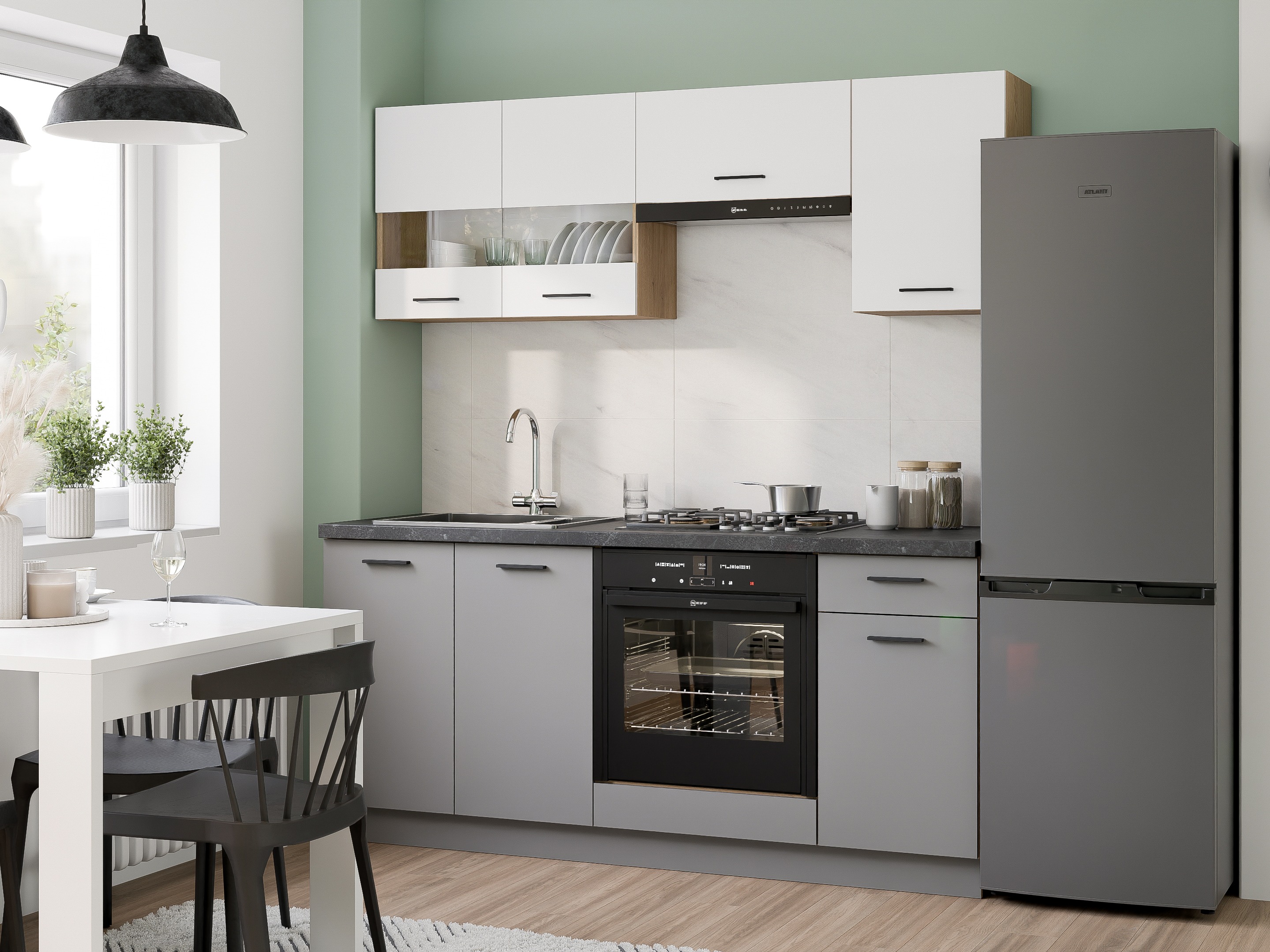 Keuken collectie Ati White Grey