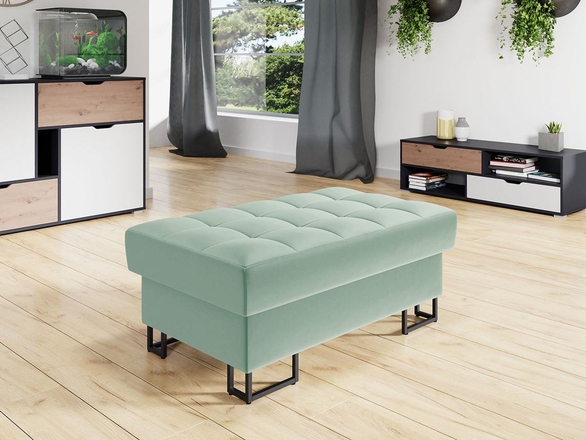 Gestoffeerde hocker Comfivo 237 (Magic Velvet 2227)