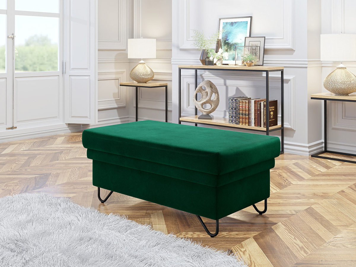 Gestoffeerde hocker Comfivo 264 (Magic Velvet 2225)