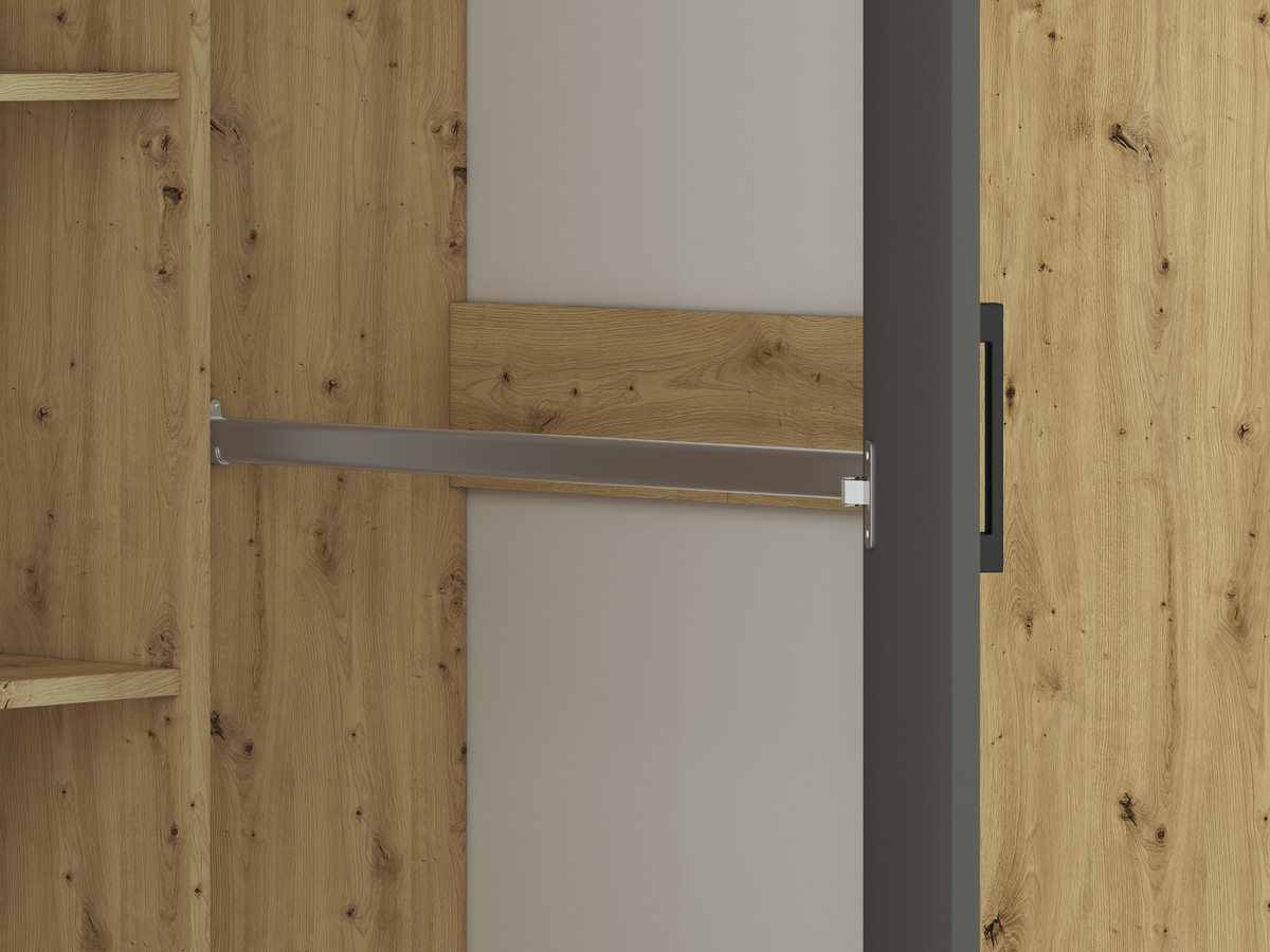 Hoekkledingkast Nucavu 110