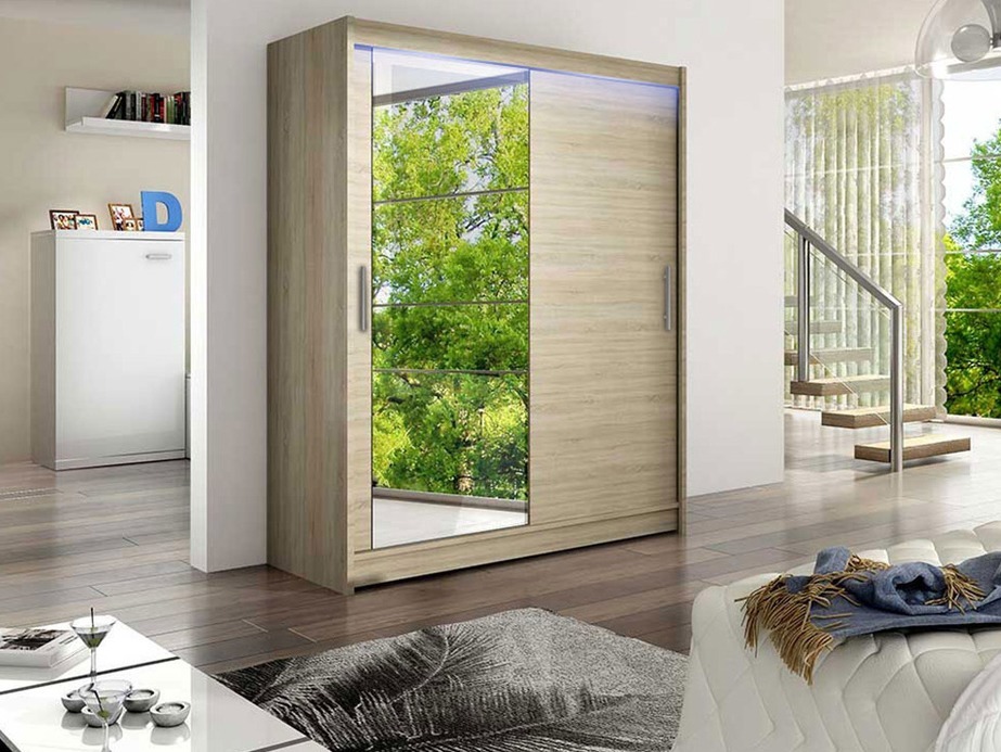 Kledingkast Closico 112 (Sonoma eik)