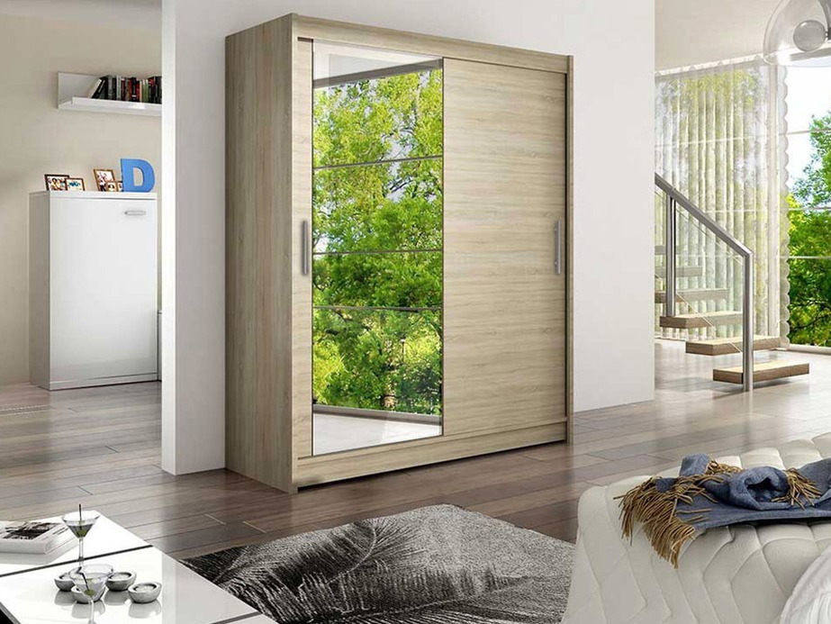 Kledingkast Closico 112 (Sonoma eik)