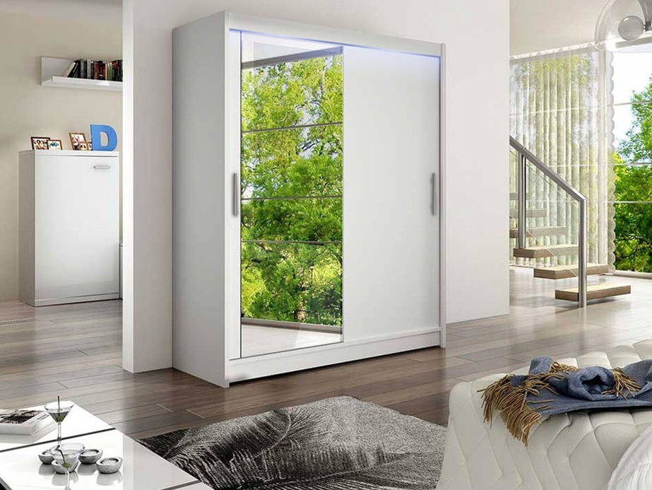 Kledingkast Closico 112 (Wit)