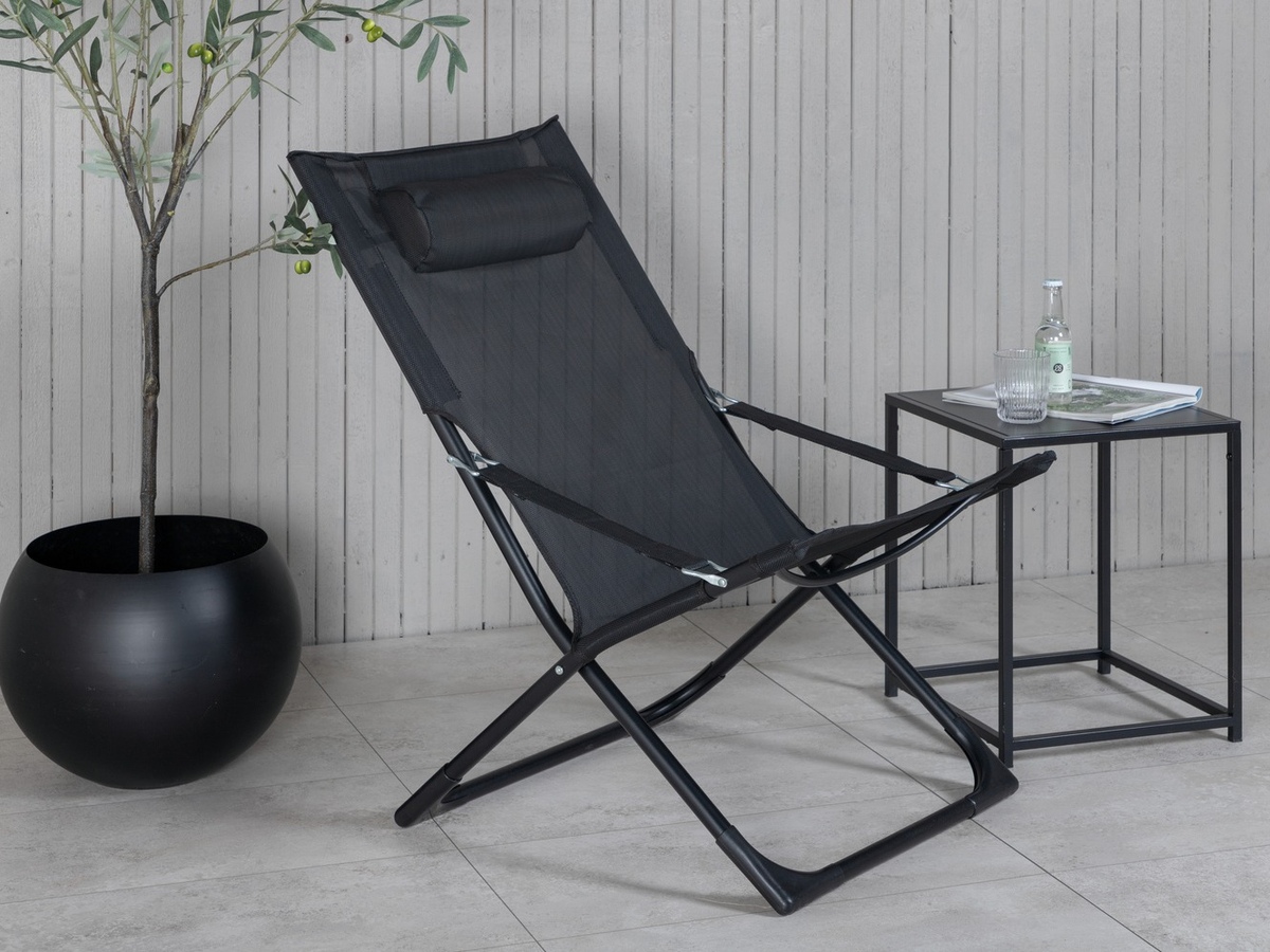 Buitenstoel Dallas 800 (Zwart)