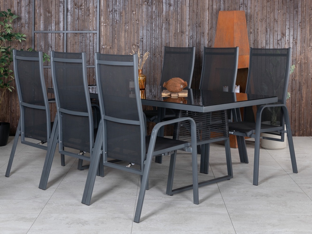 Tafel en stoelen set Dallas 1044
