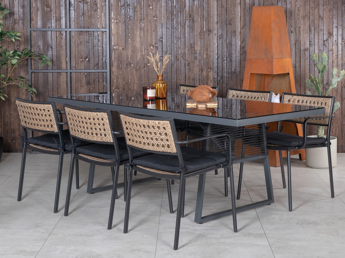 Tafel en stoelen set Dallas 1049
