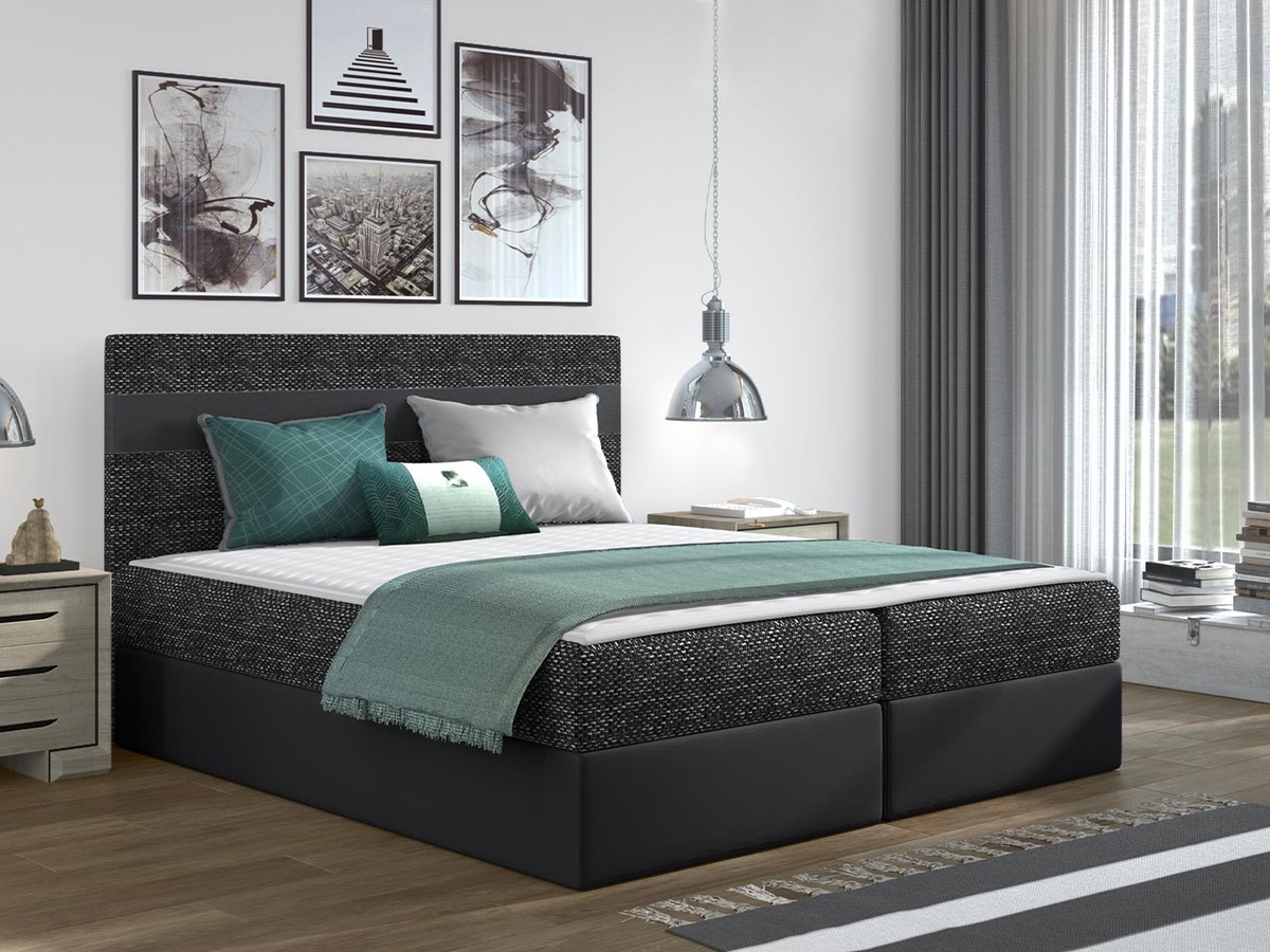 Boxspring Memphis 101 (Lawa 06 + Soft 011)