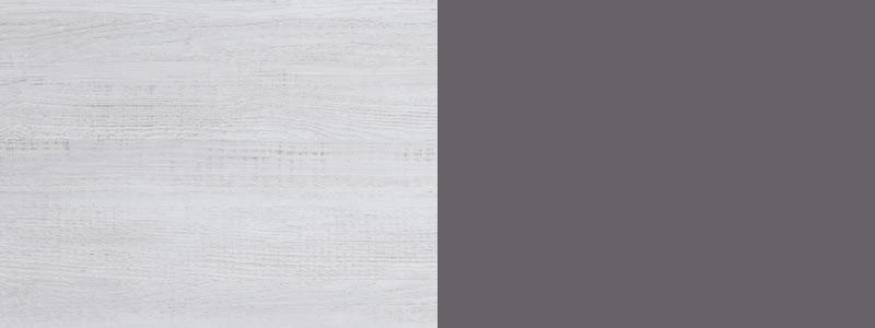 Ladekast Omaha D133 (Gebleekt grenen + Bruin)