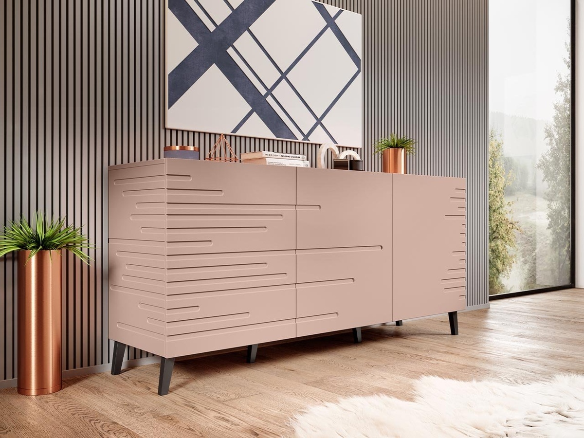 Dressoir Charlotte 140 (Roze)