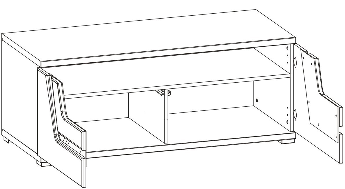 TV-meubel Soretru 109 (Olm)