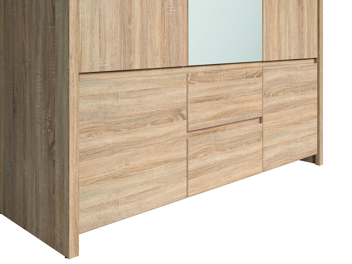 Kledingkast Nolroma 118 (Sonoma eik)