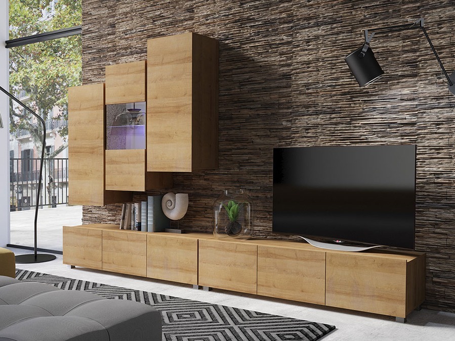 Woonkamerset Tivdalu 133 (Gouden eik)