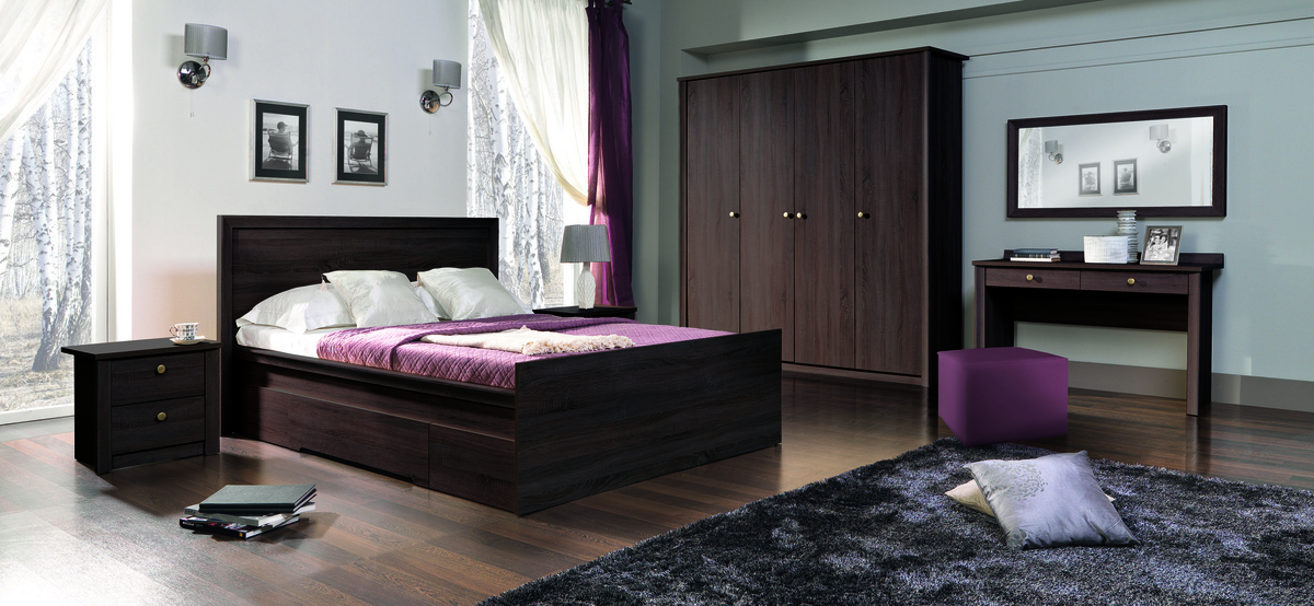 Nachtkastje Elialo 109 (Donker Sonoma eik)