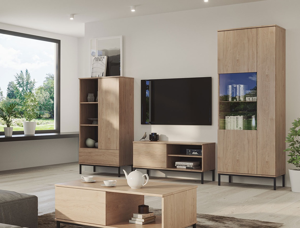 TV-meubel Lomsore 100 (Licht hout)