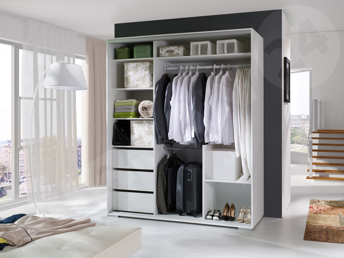 Kledingkast Toledo 102 (Wit)