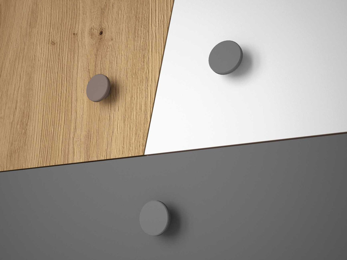 TV-meubel Almira 107 (Artisan eiken + Wit + Grijs)