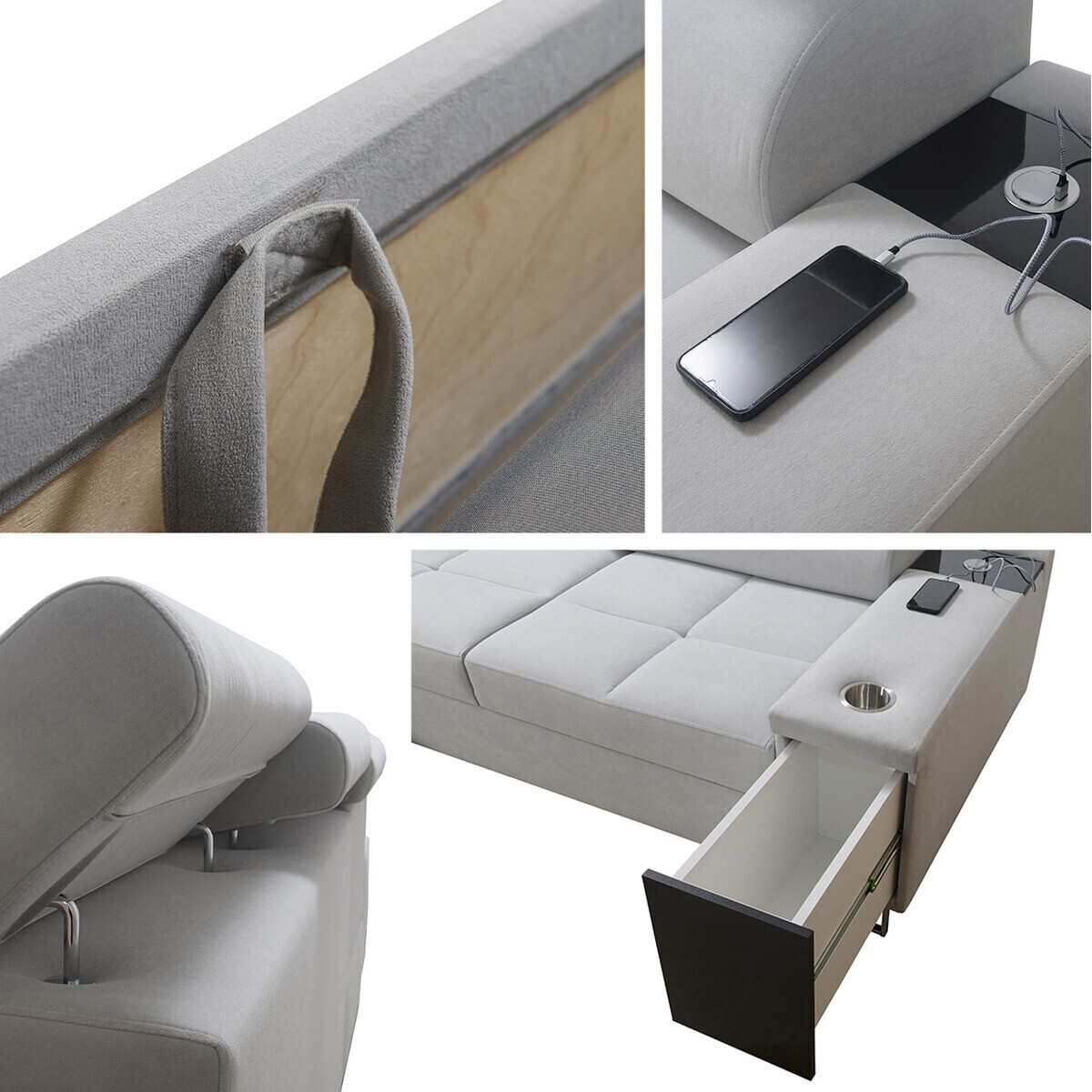 Hoekbank Pearland 107 (Sawana 21 + Sawana 14)