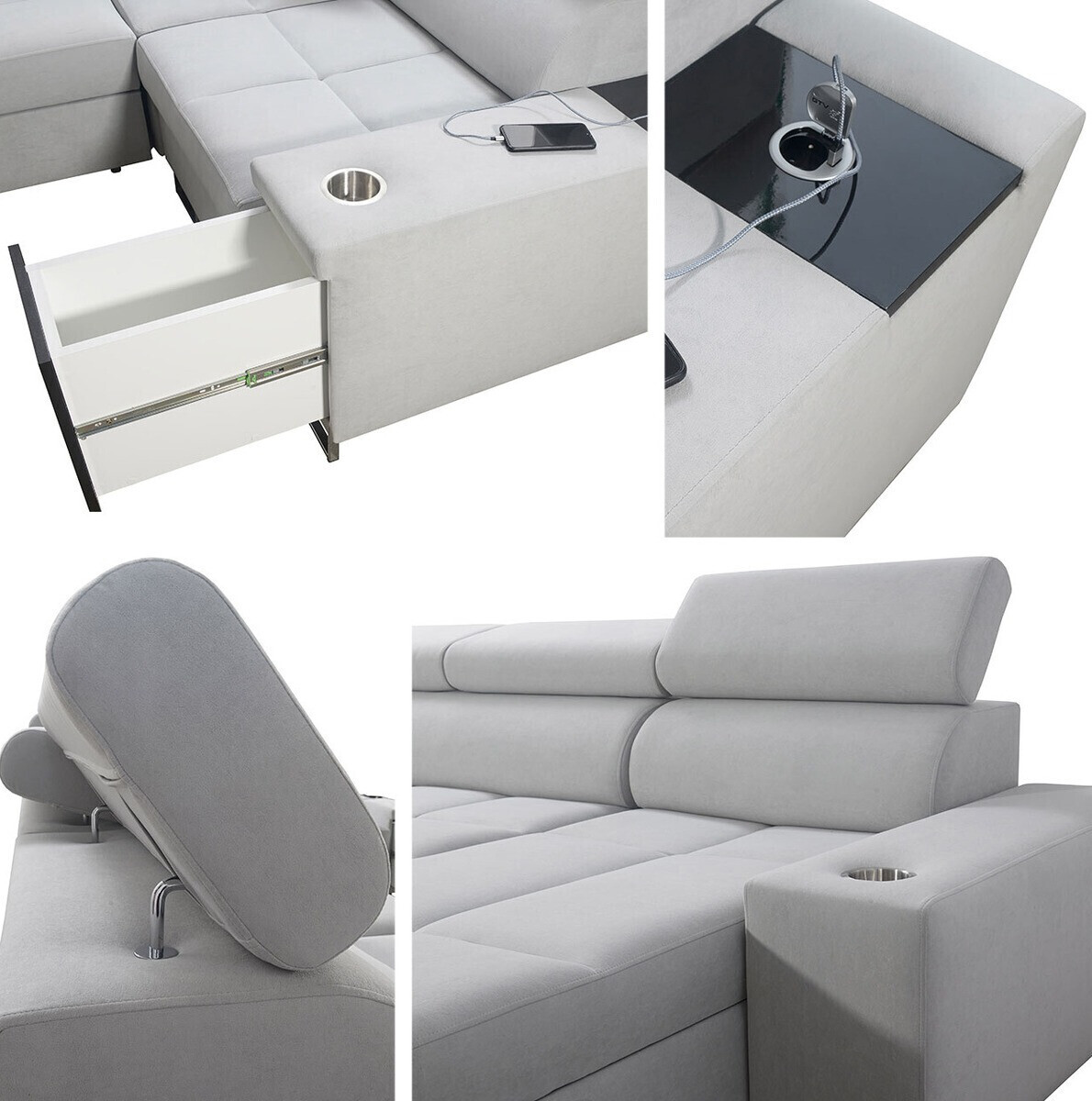 Hoekbank Pearland 112 (Sawana 14 + Sawana 84)