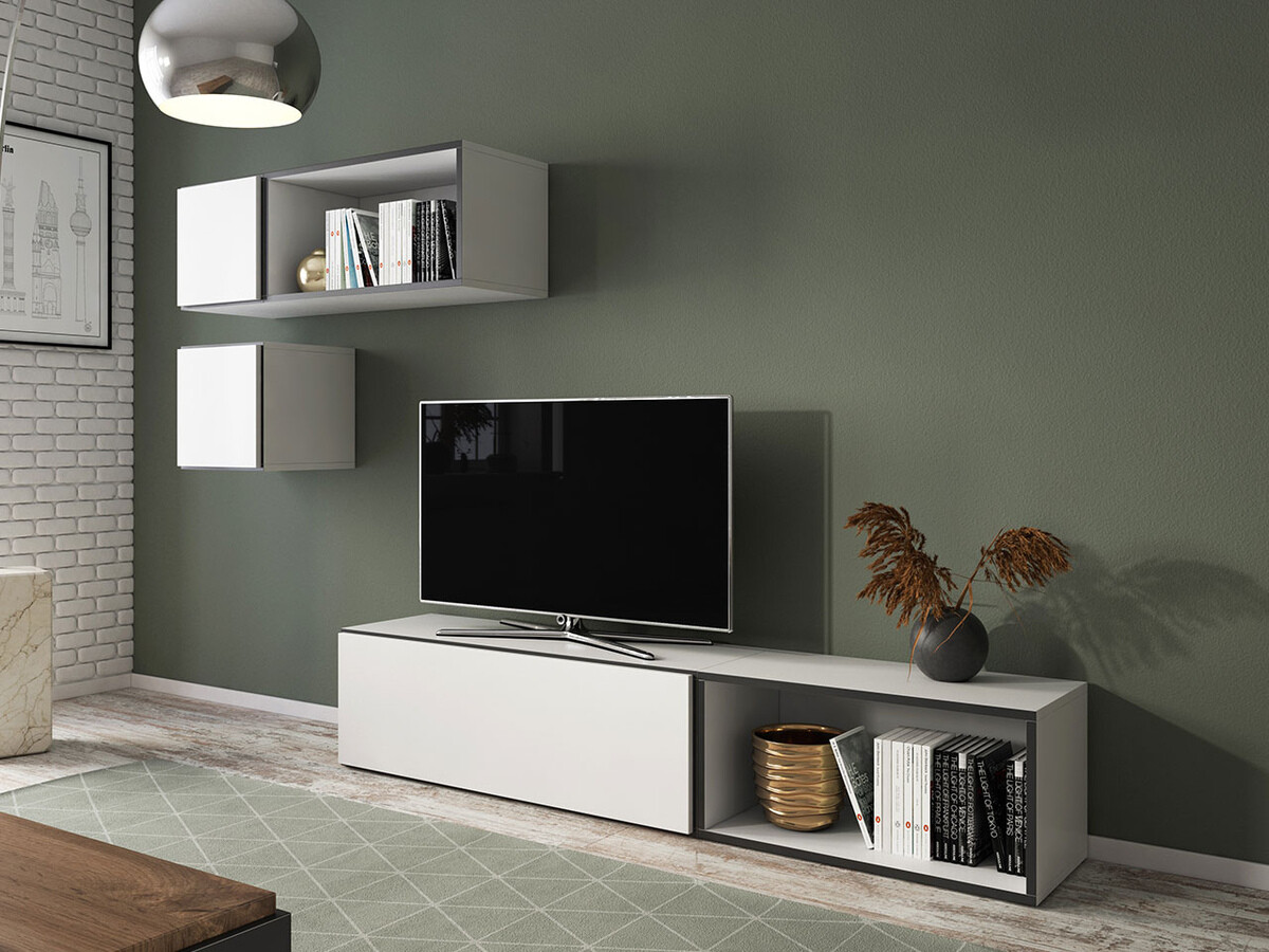 Wandkast Corbele 104 (Zwart)