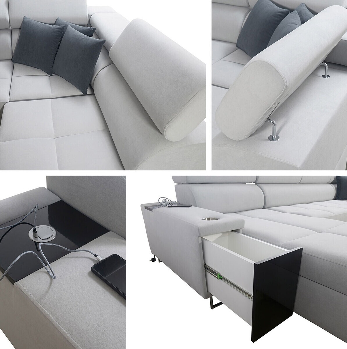 Hoekbank Pearland 114 (Rechts)