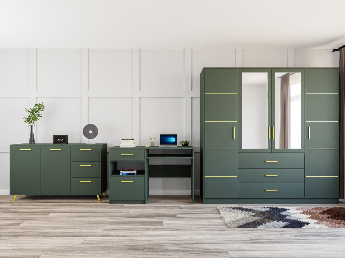 Meubelset Dortivu 121 (Groen)