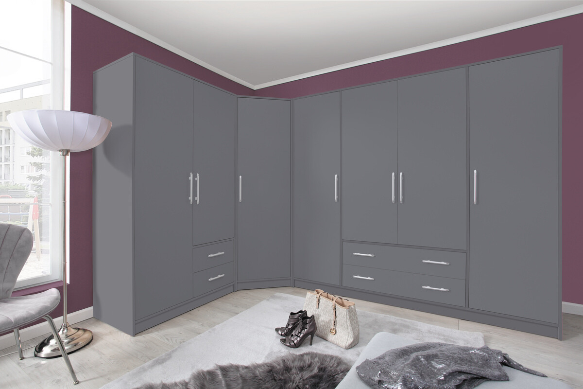 Kledingkast Cavmero 102 (Antraciet)