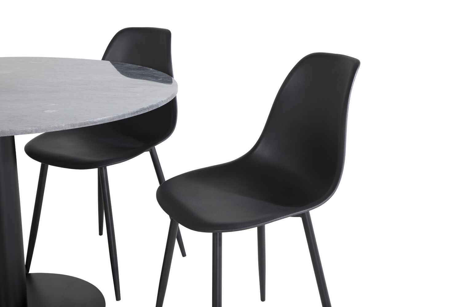 Eetkamerset Dallas 2630 (Zwart)