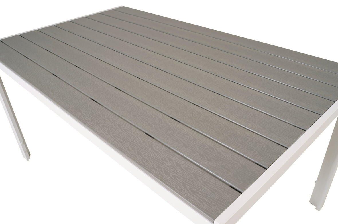 Outdoor tafel Dallas 2712 (Grijs + Wit)