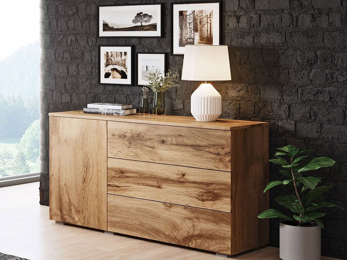 Ladekast Sarasota 128 (Wotan eik)