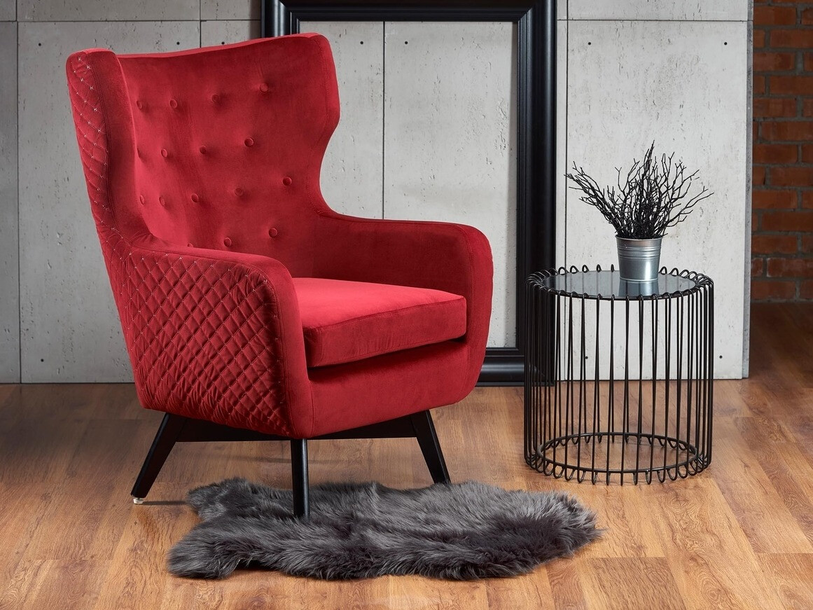 Fauteuil Houston 836 (Rood + Zwart)