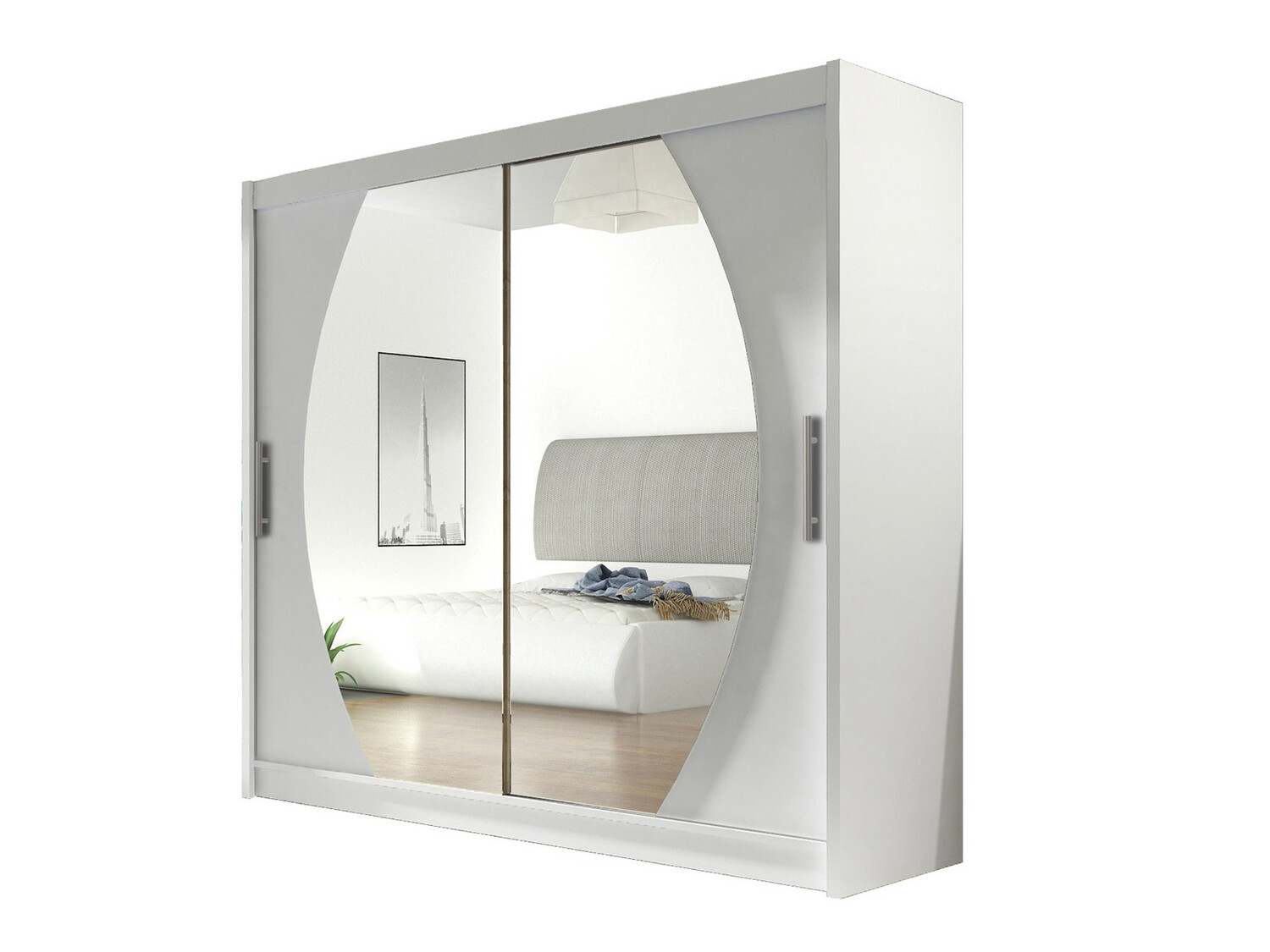 Kledingkast Closico 102 (Wit)