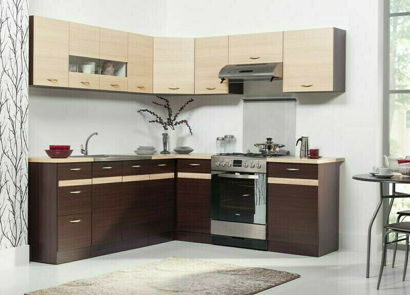 Modulaire kast met deuren Eli Dark 106