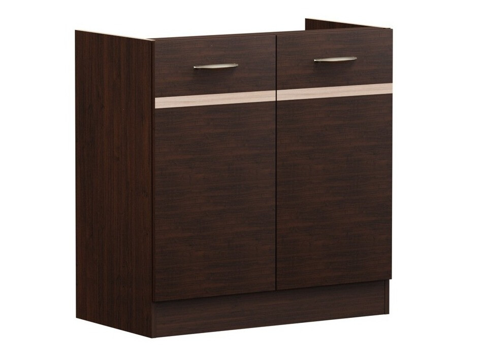 Modulaire spoelbakkast met deuren Eli Dark 107