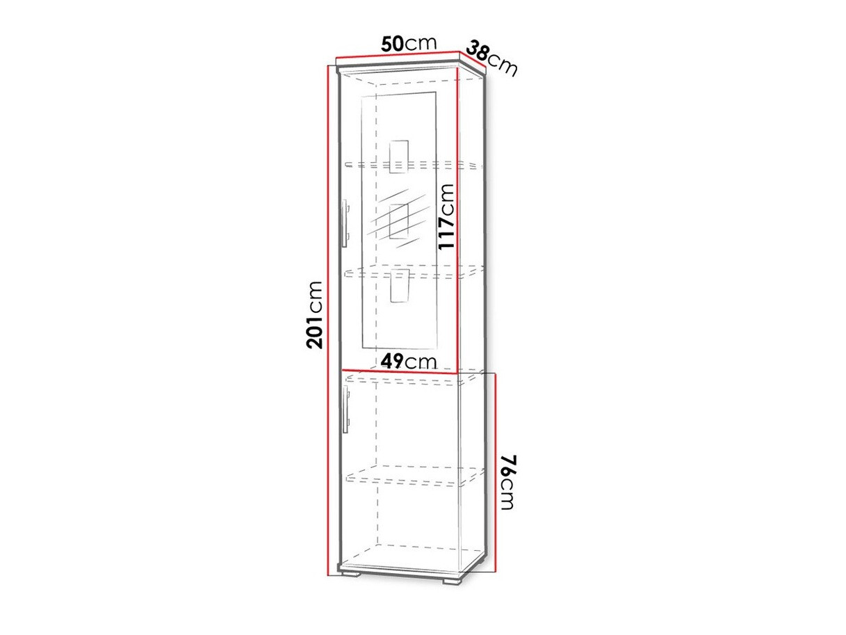 Boekenkast Toledo A123
