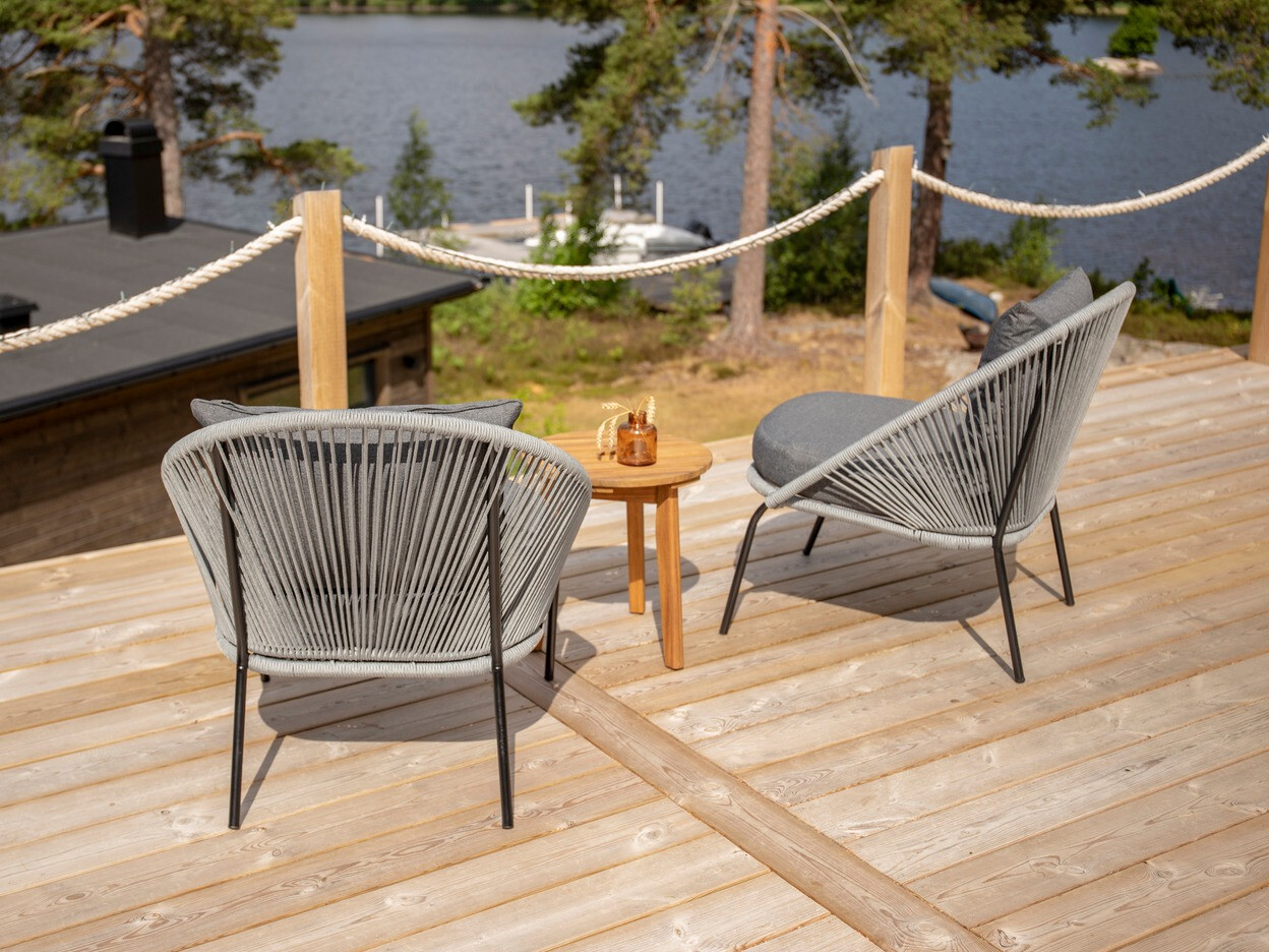 Fauteuil voor buiten Dallas 1079 (Grijs)