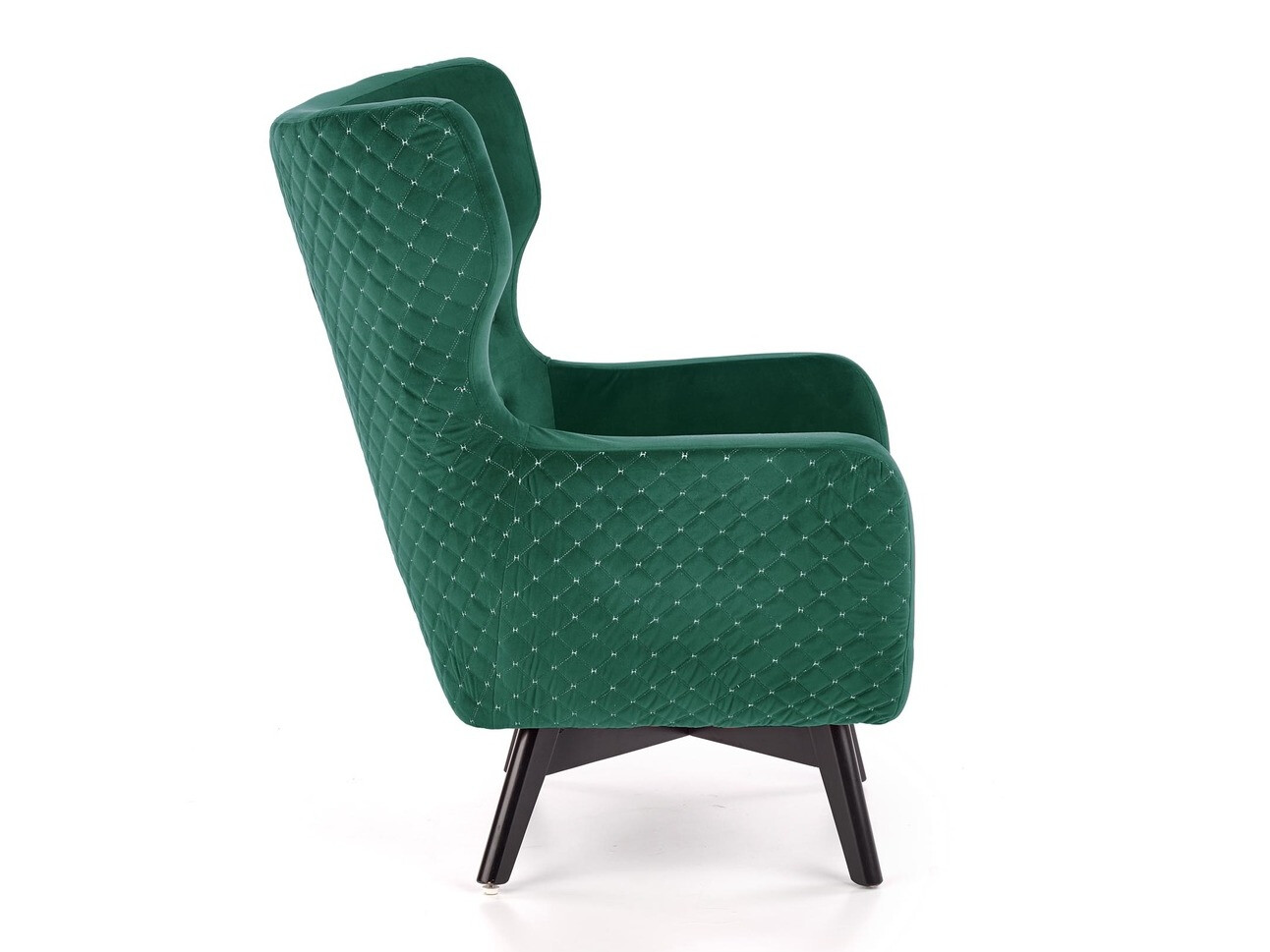 Fauteuil Houston 836 (Donkergroen + Zwart)