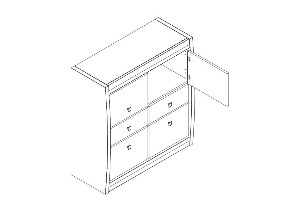 Ladekast Loretri 105