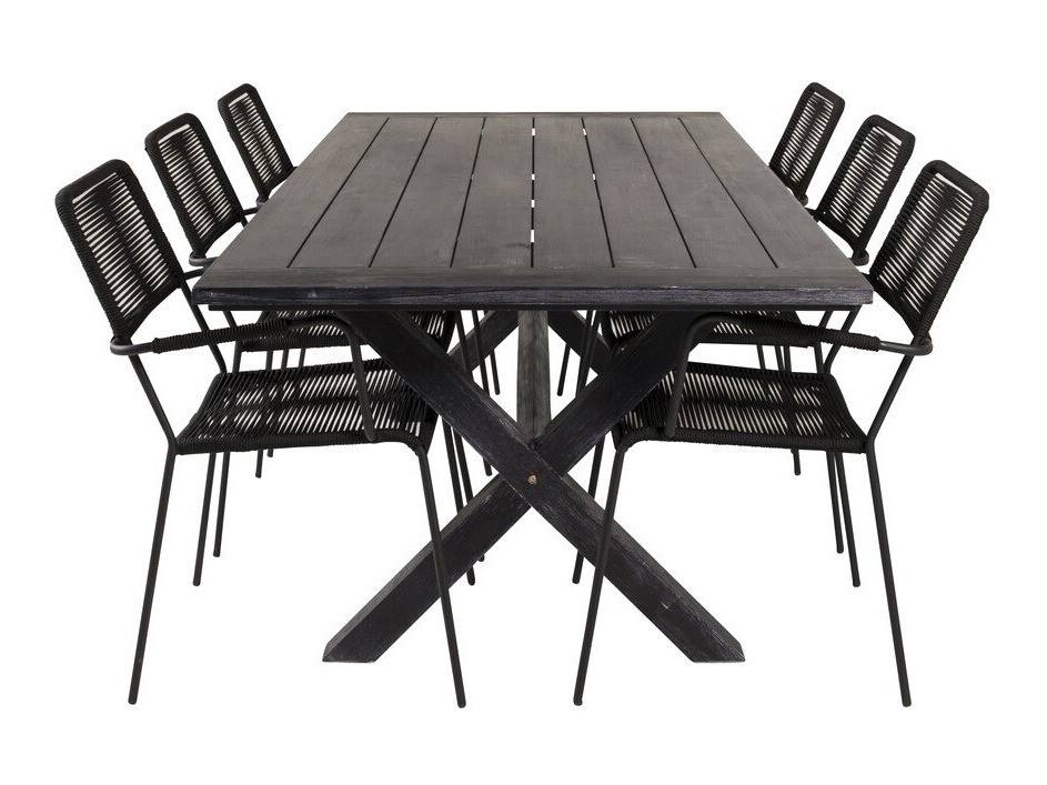 Tafel en stoelen set Dallas 2872