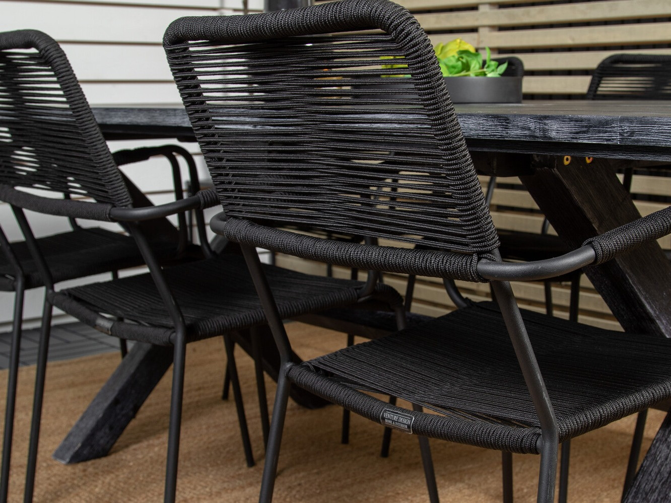 Tafel en stoelen set Dallas 2872