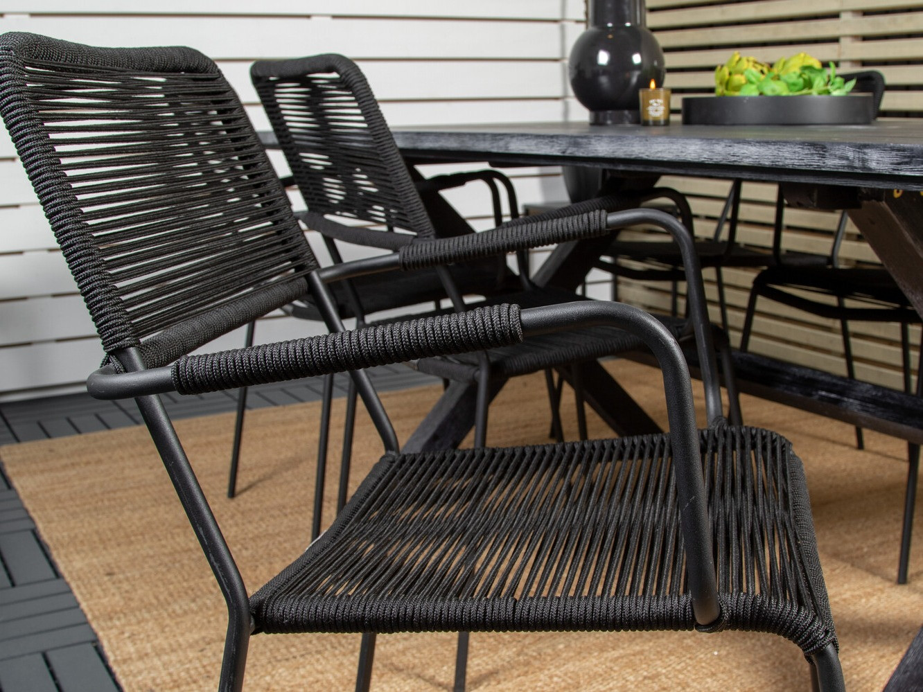Tafel en stoelen set Dallas 2872