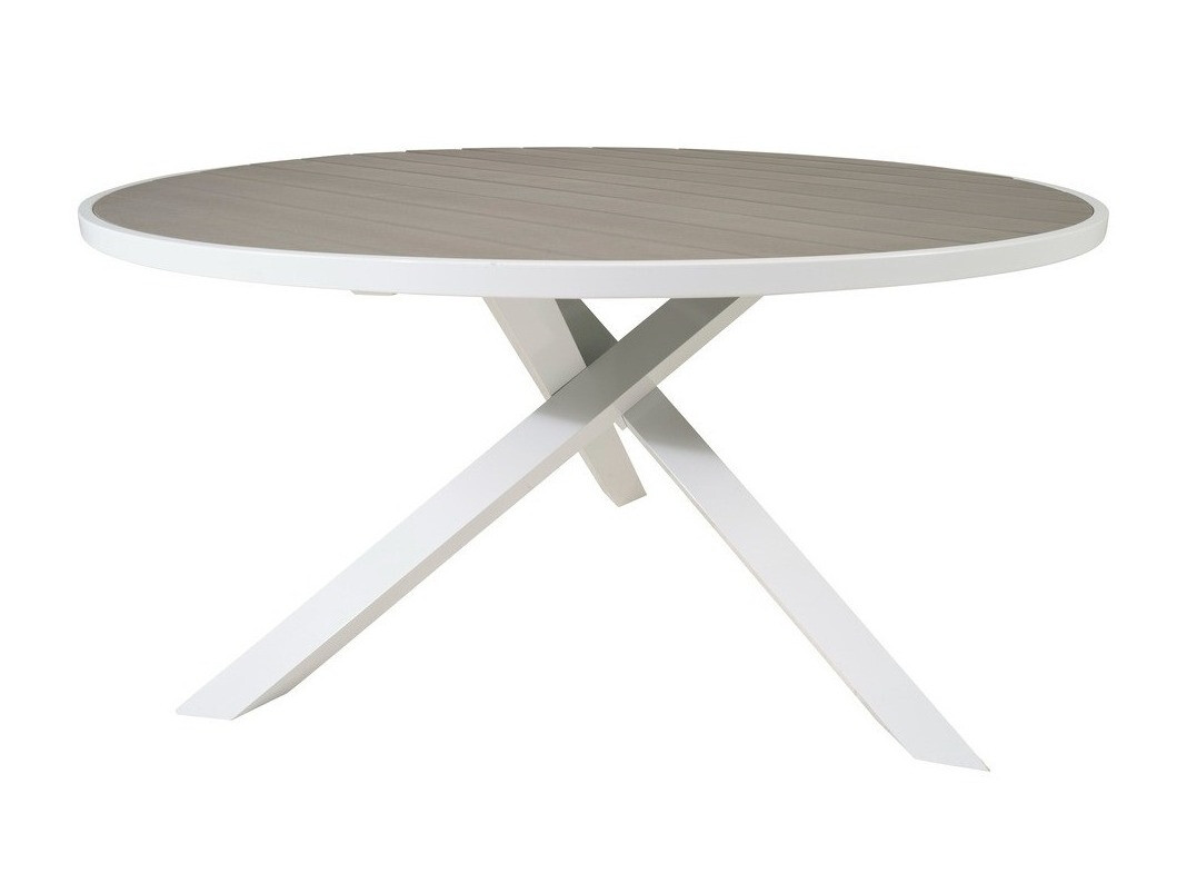 Outdoor tafel Dallas 2153 (Grijs + Wit)
