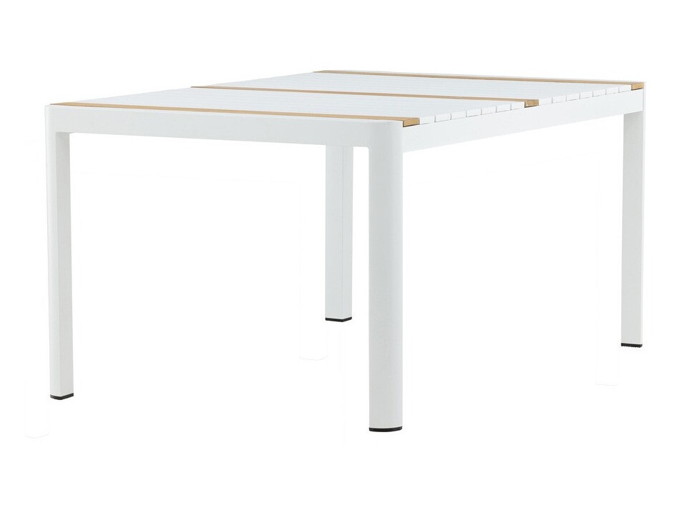 Outdoor tafel Dallas 2828 (Wit + Bruin)