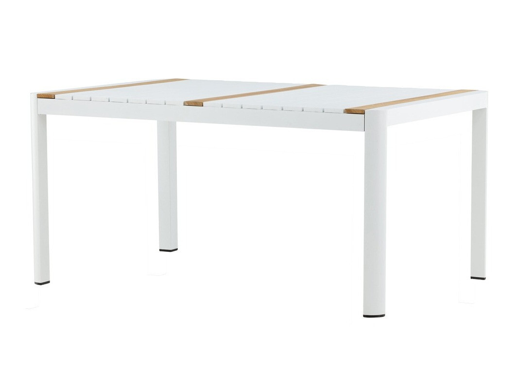 Outdoor tafel Dallas 2828 (Wit + Bruin)