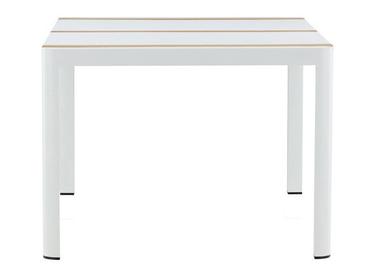 Outdoor tafel Dallas 2828 (Wit + Bruin)