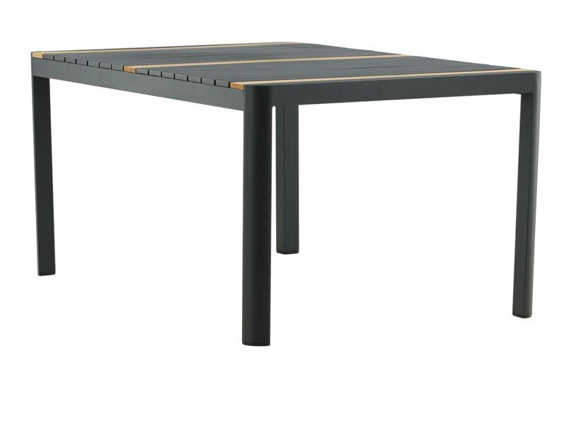 Outdoor tafel Dallas 2828 (Zwart + Bruin)