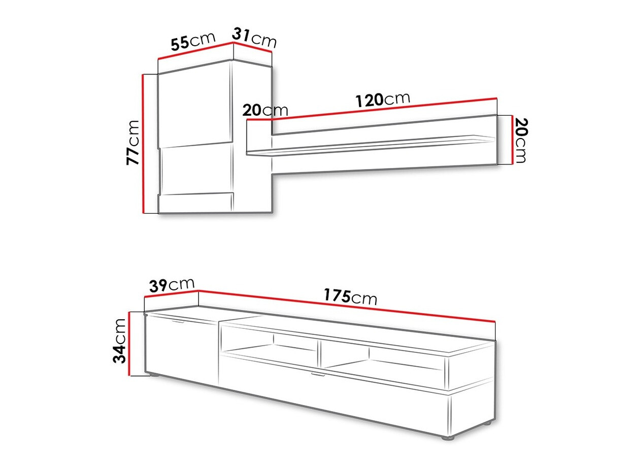 Woonkamerset Toledo 113